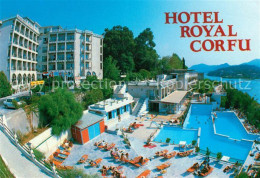 Corfu Korfu Hotel Royal Swimming Pool Meerblick - Griechenland