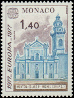 Monaco #1067-1068, Complete Set, Year: 1977, Topic: Europa, Condition: Never Hinged - Altri & Non Classificati