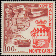 Monaco #365, Complete Set, Year: 1956, Topic: Automotive, Sports, Condition: Hinged - Altri & Non Classificati