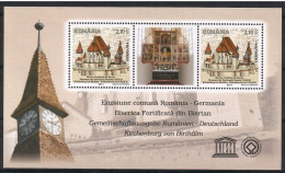 Romania 2011 Mi Block 514 MNH  (ZE4 RMNbl514) - Monuments