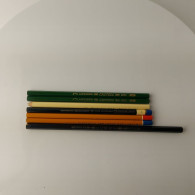 Lot Of 7 Vintage Pencils HARDTMUTH Faber Castell Bohemia Works La LYRE #5844 - Lapiceros
