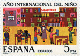 85024 MNH ESPAÑA 1979 AÑO INTERNACIONAL DEL NIÑO - Ongebruikt