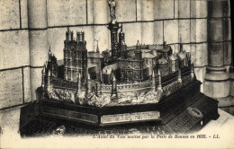 CPA Rennes Eglise Notre Dame Bonne Nouvelle Autel Du Voeu Motive Par La Peste De REnnes En 1632 - Rennes