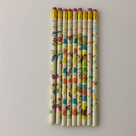 Lot Of 9 Vintage Chinese Pencils Crane 909 HB Made In China #5846 - Lapiceros