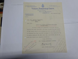 LONDON -- LONDRA   -- REGNO UNITO  --UK --  VICKERS ARMOSTRONG LIMITED - Ver. Königreich