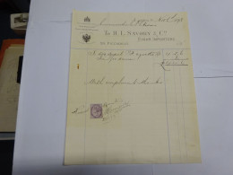 LONDON -- LONDRA   -- REGNO UNITO  --UK  --- H.L. SAVORY  & CO. - - CIGAR IMPORTER - Ver. Königreich