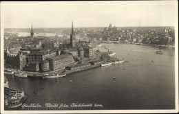 CPA Stockholm Schweden, Utsikt Fran Stadshusets Torn - Schweden