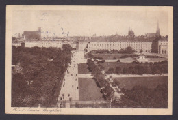 Postcard, Austria Vienna, Asserer Burgplatz - Wien Mitte