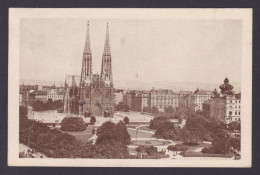 Postcard, Austria Vienna, Votivkirche - Kirchen