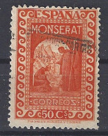 España U 0645 (o) Montserrat. 1931 - Gebruikt