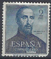España U 1118 (o) San Francisco Javier. 1952. Diente Roto - Gebruikt