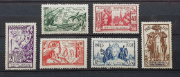 0425 - Côte Française Des Somalis N° 141 à 146 ** - MNH - Exposition De Paris 1937 - Cote : 30 Euros - Ongebruikt