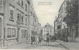 LUXEMBOURG - GREVENMACHER - Rue De Luxembourg- Cpa Circulée - L'état Très Bon! - Altri & Non Classificati