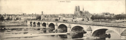 CPA Grand Format Orleans Panorama 28 * 9 Cm - Orleans