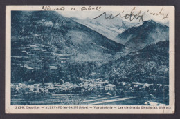 FRANCE, Postcard, Allevard-les-Bains, General View - Allevard