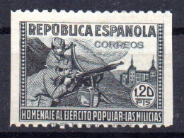 Sello Nº 797sv España - Plaatfouten & Curiosa