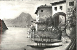 Gandria Lago Di Lugano Gandria  Ungelaufen Ca. 1955 - Altri & Non Classificati