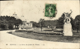 CPA Rennes Les Serres Du Jardin Des Plantes - Rennes