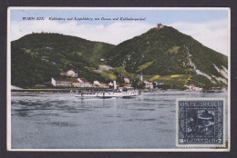 Postcard, Austria Vienna, Kahlenberg, Leopoldsberg, Kahlenbergerdorf - Wien Mitte