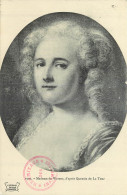 MADAME DE WARENS D'APRES QUENTIN DE LA TOUR - Königshäuser
