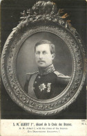 S.M. ALBERT 1er DECORE DE LA CROIX DES BRAVES - Königshäuser