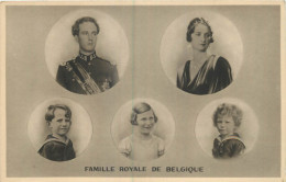 FAMILLE ROYALE DE Belgique - Königshäuser