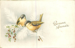 BONNE ANNEE - ILLUSTRATION OISEAUX - Neujahr