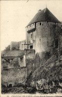 CPA Chateau De Caen Porte Dite De Secours - Caen