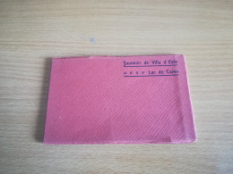 CARNET SOUVENIR DE VILLA D'ESTE LAC DE COMO 12 CARTES - Como