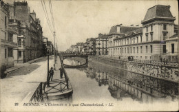CPA Rennes L Universite Et Le Quai Chateaubriand - Rennes