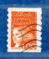 Francia ° - 1997- Marianne De Luquet. Yvert N° 3101.  Oblitérés. - Gebraucht