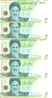 IRAN 10000 RIELS ND2019 UNC P 159 C ( 5 Billets ) - Iran