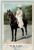 39279884 - Kaiserin Augustine Victoria Sammelkarte Waisenhaeuser Des Deutschen Kriegerbundes - Königshäuser