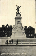 CPA London, Queen Victoria Memorial, People, Houses - Altri & Non Classificati