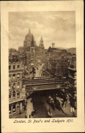 CPA London City England, St. Paul's And Ludgate Hill - Altri & Non Classificati