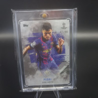 PEDRI FC Barcelona Numbered Card 46/99 Trading Card - Other & Unclassified