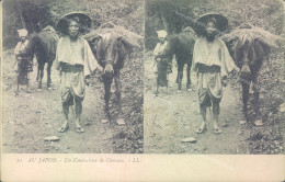 P589 Cartolina Au Japon Un Conducteur De Clevaux - Greetings From...