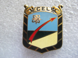 INSIGNE EMAIL REGIMENT ARTILLERIE LE C.E.L (Centre D’Essai Des Landes) DRAGO PARIS ETAT EXCELLENT - Army