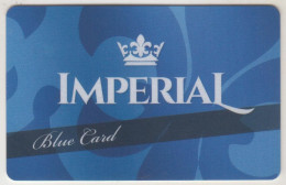 CZECH REPUBLIC Casino Card - Imperial Casino ,used - Casino Cards