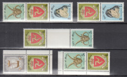 ISLE OF MAN  Zusammendrucke Aus Heftchenblatt 4, Postfrisch **, 1980 - Man (Insel)