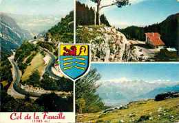 01 - Le Col De La Faucille - Multivues - Blasons - Carte Dentelée - CPSM Grand Format - Voir Scans Recto-Verso - Ohne Zuordnung