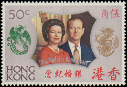 Hong Kong #271-272, Complete Set, Year: 1972, Topic: Royalty, Condition: Never Hinged - Altri & Non Classificati