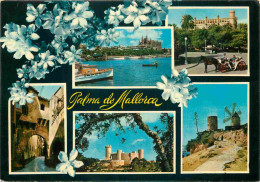 Espagne - Espana - Islas Baleares - Palma De Mallorca - Multivues - Fleurs - CPM - Voir Scans Recto-Verso - Palma De Mallorca