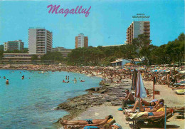 Espagne - Espana - Islas Baleares - Mallorca - Magalluf - Playa - Plage - Immeubles - Architecture - Femme En Maillot De - Mallorca