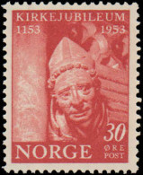 Norway #330, Complete Set, Year: 1953, Topic: Art, Condition: Never Hinged - Sonstige & Ohne Zuordnung