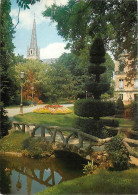 85 - Fontenay Le Comte - Le Jardin De L'Hôtel De Ville Et Le Clocher De L'Eglise Notre-Dame - CPM - Voir Scans Recto-Ver - Fontenay Le Comte