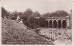 Upper Class Ladies Posh Fashion Hampstead Heath Viaduct Old RPC Postcard - Altri & Non Classificati