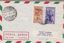 1950 TRIESTE A Lettera Con Il 100 Lire + 20 Lire Della Serie 'Italia Al Lavoro' - Autres & Non Classés