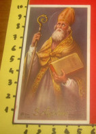 #  S. AGOSTINO Vescovo AR Z/105 S. Agustinus  SANTINO Con Preghiera - Devotion Images