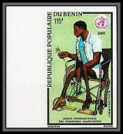91075 Bénin N°522 Année Des Personnes Handicapées Disabled Persons OMS Who Non Dentelé Imperf ** MNH - Benin - Dahomey (1960-...)